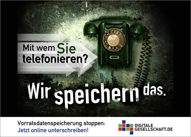 Mit wem Sie telefonieren? Wir speichern das