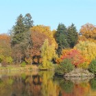 Schlossteich im Herbstlicht