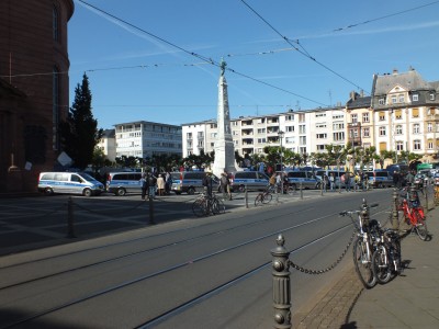 Der Paulsplatz in Frankfurt