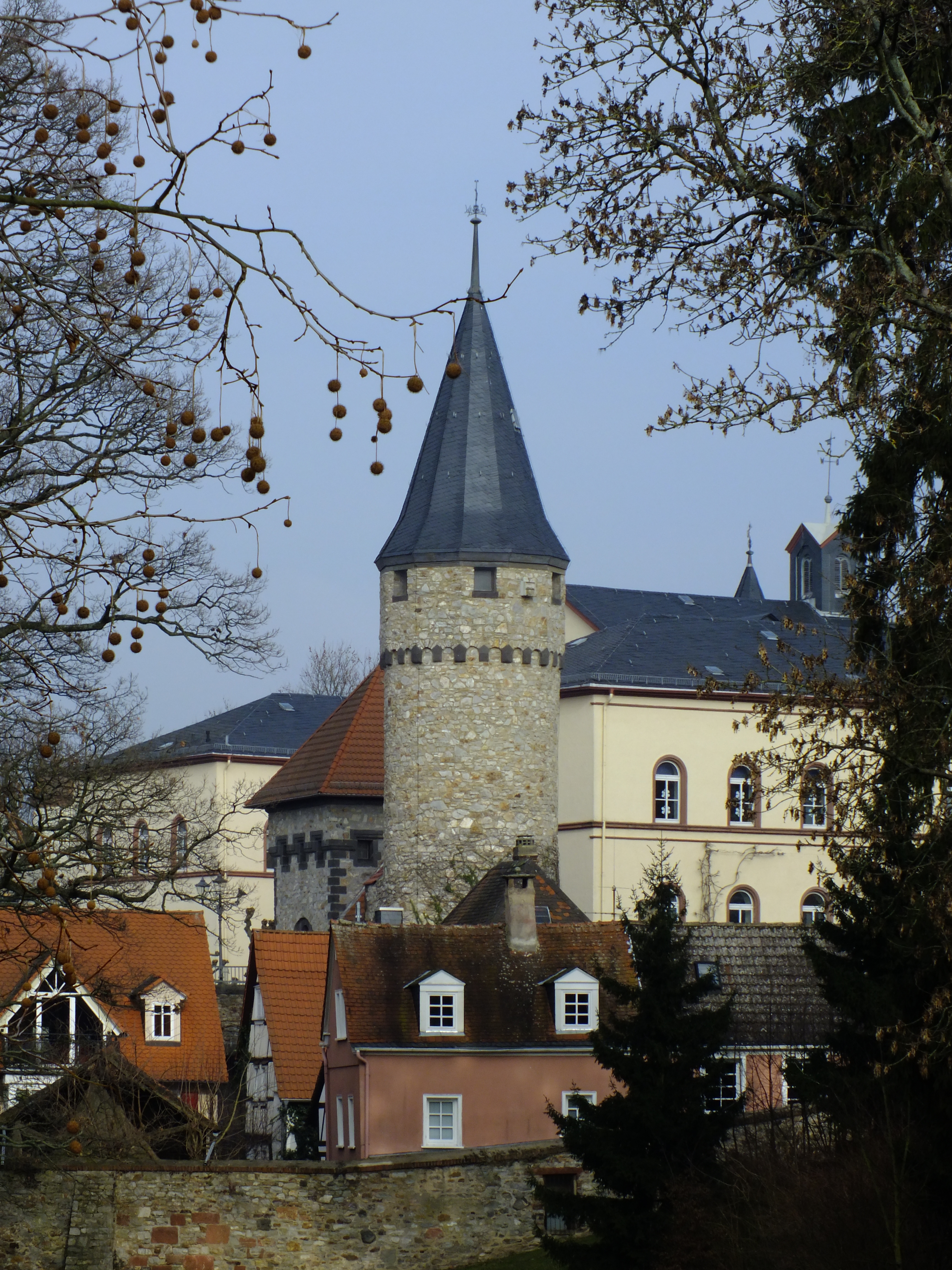 Hexenturm und Altstadt von Bad Homburg