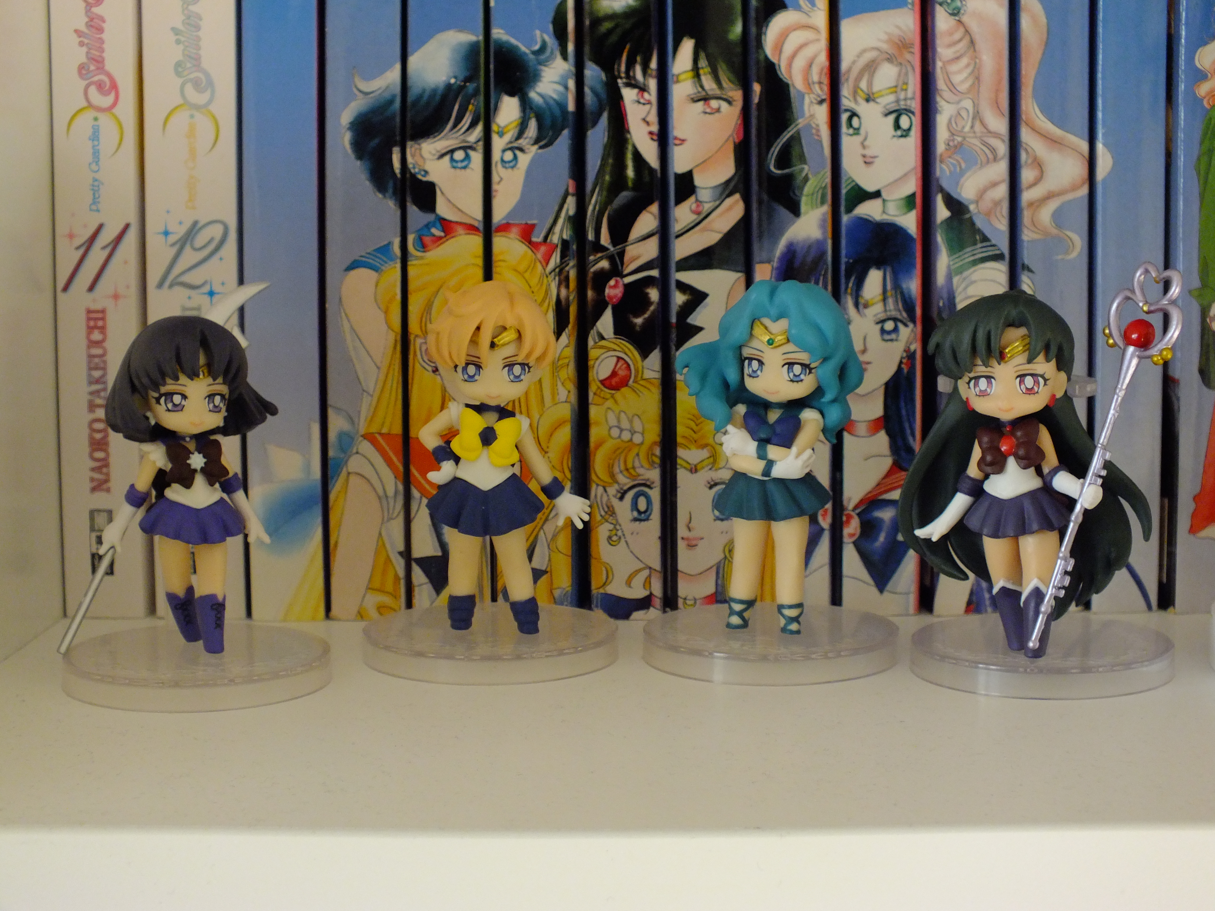 Sailor Saturn, Sailor Uranus, Sailor Neptune und Sailor Pluto